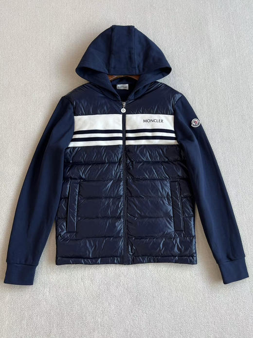 蒙口 撞色条纹 羽绒卫衣 男女同款。自己备注号码颜色 商品图9