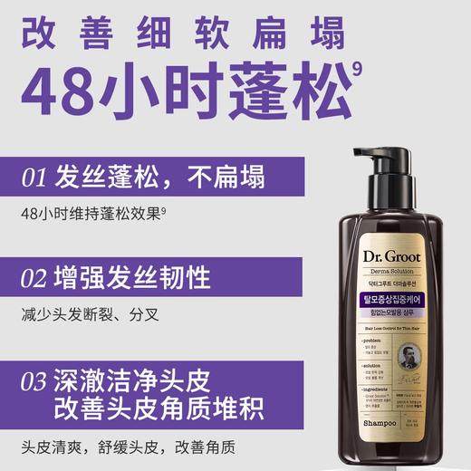 自营（天气丹）-克洛特防脱弹润健发洗发水400ml 商品图5
