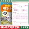 初中语文同步字帖  八年级  下册 商品缩略图2
