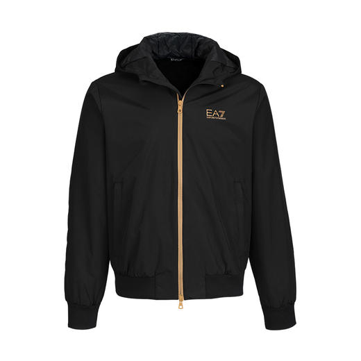 【超惠秒】Armani EA7 男士运动休闲防风雪连帽短绒保暖夹克外套 12246 商品图0