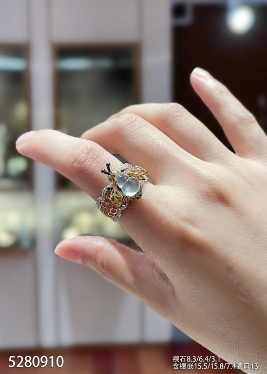 5280910，蜜蜂戒指。具体价格微信咨询 商品图4