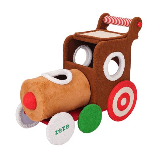 麋鹿火车头爬架/绿车厢 红车厢 商品图6