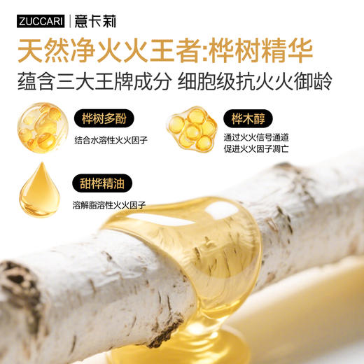 ZUCCARI 意卡莉 细胞级奢养紧致提亮年轻态 双抗桦树饮*25支装 商品图3