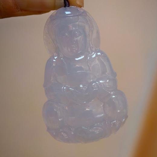 淡淡的紫色观音项坠（特价） 商品图3