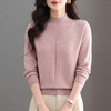 CC半高领针织衫女秋冬厚款内搭毛衣2025新款洋气钉珠妈妈装上衣打底 商品缩略图3