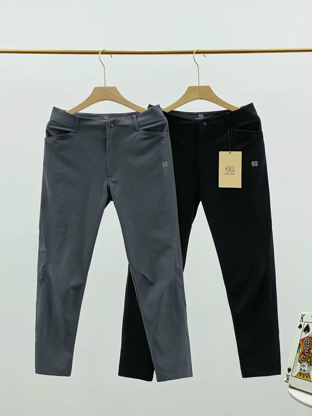 可隆软壳裤防泼水防风透湿秋季男士GTX V-FIT弹力长裤