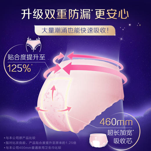 花王乐而雅晚安裤2片装 M-L 50-70kg 商品图5