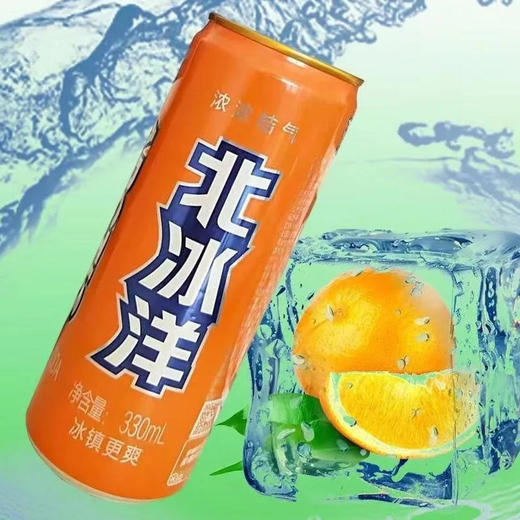 北冰洋 桔汁汽水 330ml/罐 商品图0