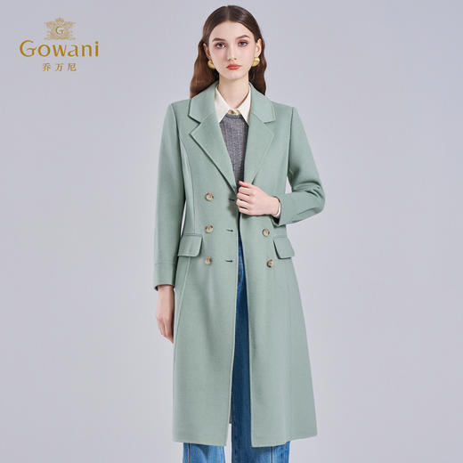 【羊绒】乔万尼新款双面呢羊毛大衣女秋冬外套羊绒韩系高级EF4A145 商品图1