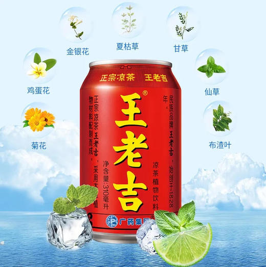 王老吉 凉茶植物饮料 310ml/罐 商品图0