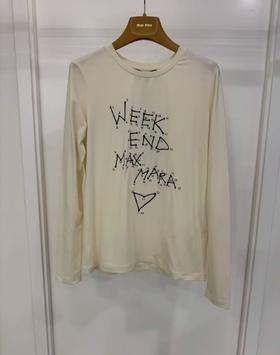 女款字母长袖T恤zh