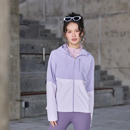 多威连帽外套男新款防风防水上衣女拉链款运动装2652110 商品图2