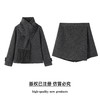奢姿大码女装2025冬季胖妹妹时尚围巾领设计套装气质减龄两件套9954994350AB 商品缩略图0