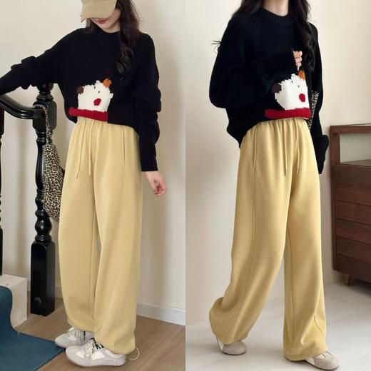 可以一条过冬的两穿加绒卫裤！ 商品图4