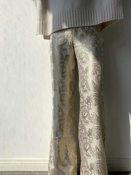 CG｜Four Seasons Tall Pants [ 四季提花修身长裤 ] 商品图8