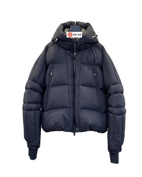 男款滑雪服连帽羽绒服he018