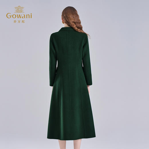 【羊绒】乔万尼秋冬新款羊毛羊绒大衣女中长款外套ET4A937 商品图4