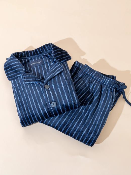 【超柔绒】SCHIESSER德国舒雅男士超柔绒 家居睡衣套装320克39/25497H 商品图4