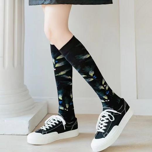 【中筒袜/小腿袜】200多个花色，顶级的机械流水线制作！秋冬穿搭怎么能少了它！ 商品图2