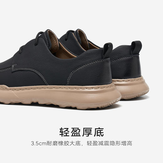 星期六男士日常通勤舒适百搭皮鞋SSD3122018 商品图9