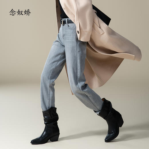 【商场同款】CNT5890 “ 漫步裤 ”萝卜裤型包容显瘦 格雷灰色系好搭配 商品图1