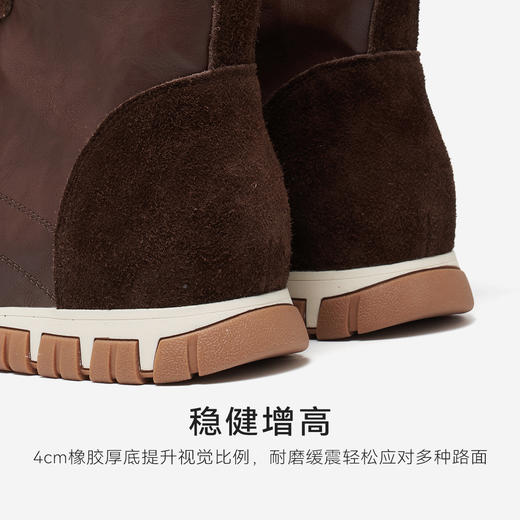 星期六复古拼接休闲户外拳击靴SSD4116193 商品图8