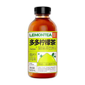 果子熟了 0蔗糖0脂肪多多满柠青柠味柠檬茶 500ml/瓶