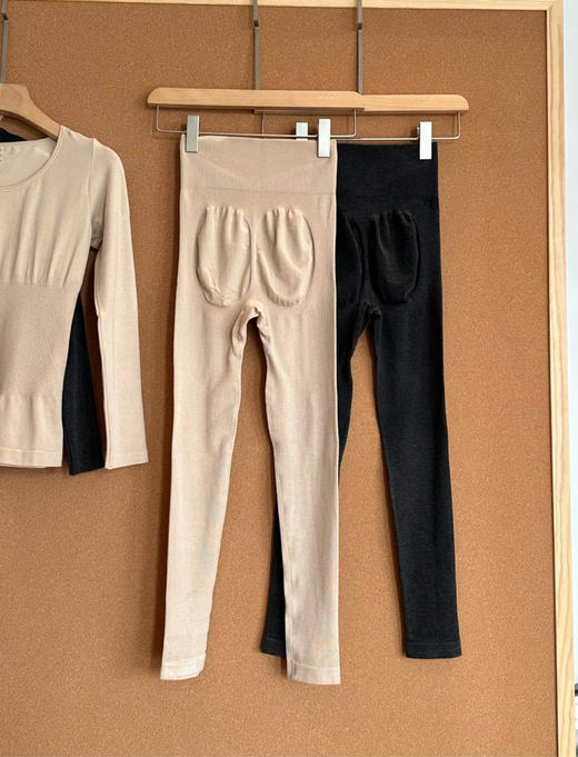 华家Y*e 无缝塑型羊毛保暖内衣套装102906 商品图8