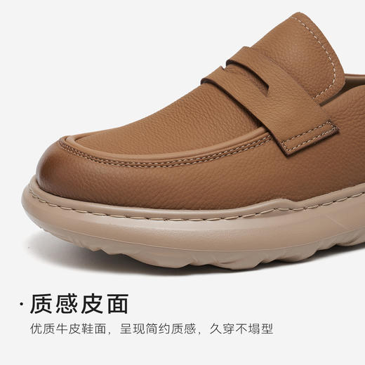 星期六男士轻便舒适休闲复古皮鞋SSD3121021 商品图12