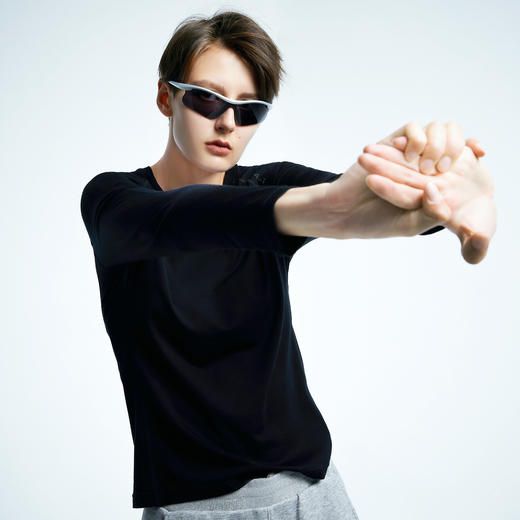 TAGX探观蓝鲸丝女式羊毛打底衫2025年秋冬户外运动保暖透气长袖 商品图3