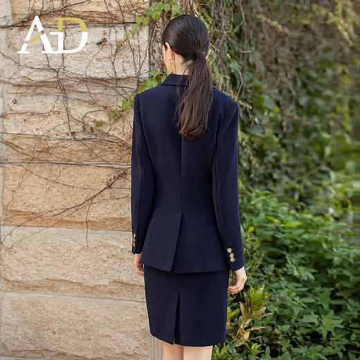 AD高端职业套装女总裁范西装时尚气质公务员面试女装商务经理套裙 商品图4