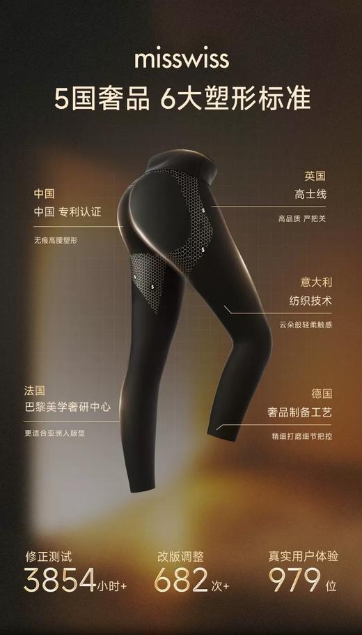 纯元！Z品单！MissWiss 冬季奢金羊绒鲨鱼裤 商品图8