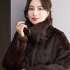TC25562真兔毛两面穿派克服新款外套皮毛獭兔一体冬季皮草女冬季毛毛上衣 商品缩略图3
