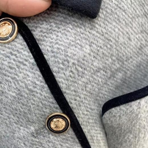 小香风双面羊毛外套｜100%羊毛面料，双面呢子，挺阔有型 商品图3