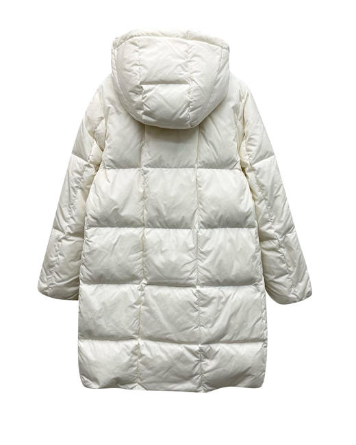 女款可拆卸帽长款羽绒服018 商品图1