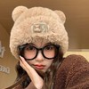 秋冬【简约款加厚潮帽】新款毛线帽  加绒加厚保暖针织帽 大头围轻奢风护耳冷帽 简约风潮帽 商品缩略图14