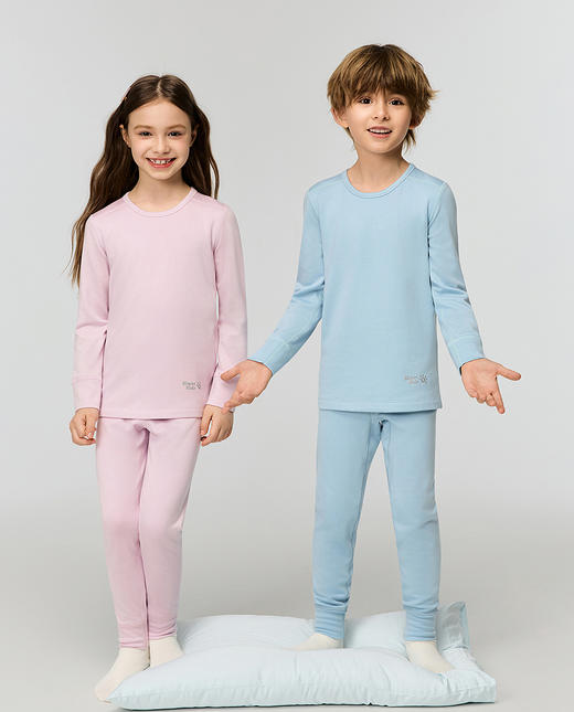 【春上新】8楼爱慕儿童Aimer Kids女孩25AW暖尚双层长裤AK173J841，吊牌价499元 商品图4