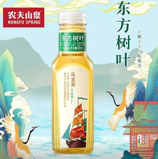 东方树叶 乌龙茶饮料 500ml/瓶 商品图0