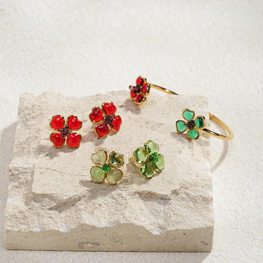 订购6个月到｜Gripoix Paris-Pop Glamour-开口 手镯 ［法国设计师］ 商品图3