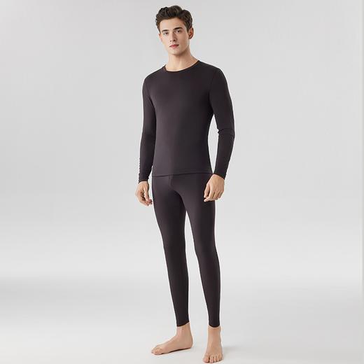 【奕虹秋冬温暖专场🔆】 德绒+山羊绒🌝 【2025拜耳新黄标德绒】男士保暖套装，包边款套装，一衣一码！工厂直发！ 商品图2