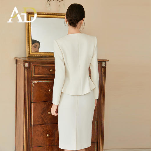 AD高端职业气质女神范西装套装时尚名媛上班面试工作服主持人正装 商品图4