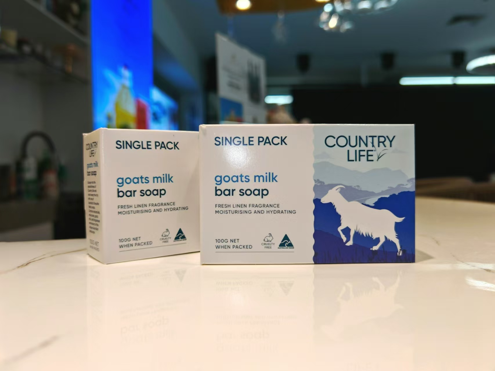 乡间生活羊奶皂清新亚麻味