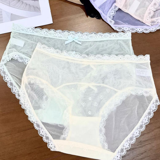 清新浪漫秘境少女蕾丝内裤女式内裤-纪念日百货门店同款167443233 商品图1