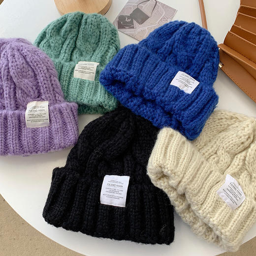 Mr.evil 白标糖果套头帽 秋冬必备 时尚百搭 保暖舒适 适合54-59CM头围 7色可选 商品图6