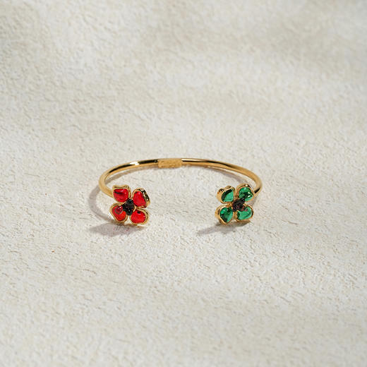 订购6个月到｜Gripoix Paris-Pop Glamour-开口 手镯 ［法国设计师］ 商品图0