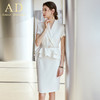 AD高端职业装气质女神范时尚白色短袖西装套装夏季小香风名媛正装 商品缩略图3