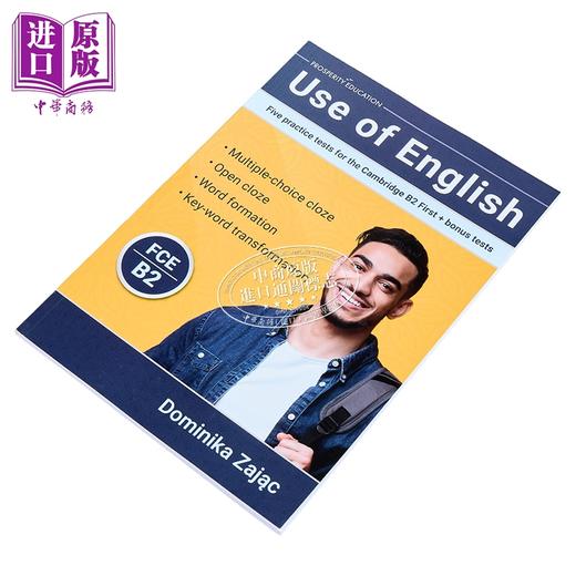 【中商原版】Use of English Five practice tests 英语语言运用 剑桥FCE考试 B2等级 5套模拟测试 附加测试 商品图2