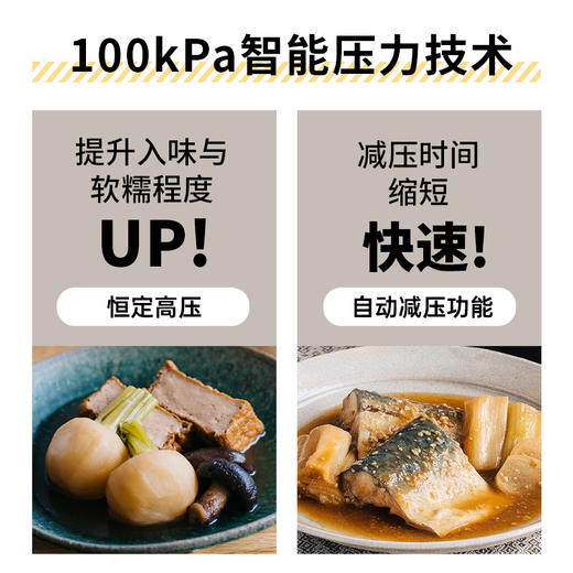 siroca西罗卡电压力锅|去日本旅游也要背回来的全能锅！厨艺作弊神器做饭好吃N倍！ 商品图4