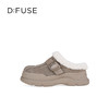 Dfuse迪芙斯2025冬季新款户外风雪地靴毛绒低帮大头勃肯靴DFD4110127 商品缩略图7
