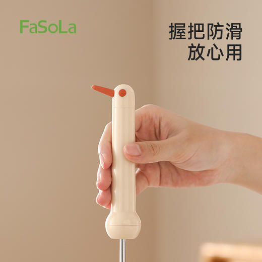 FaSoLa不锈钢打蛋器手动打发鸡蛋奶油小型搅拌器家用烘焙小鸟打蛋器 商品图4